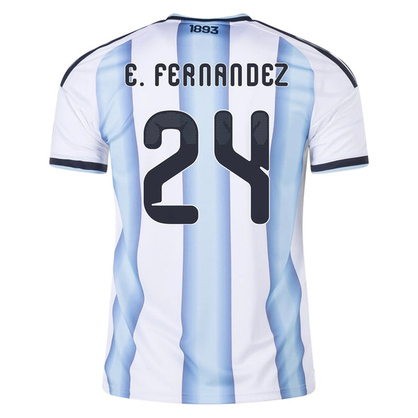 Kid's Replica adidas E. Fernandez Argentina Home Jersey 2026 - Ships by 12/10