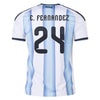 Men's Replica adidas E. Fernandez Argentina Home Jersey 2026 - Ships by 12/10