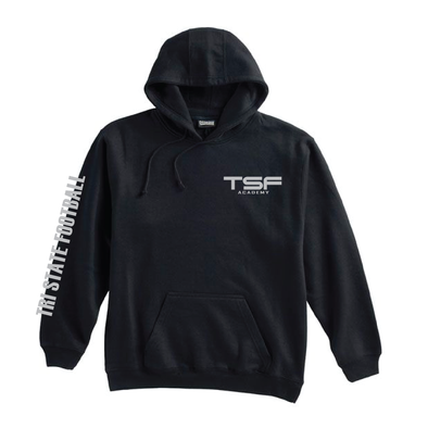 TSF Academy TriStateFootball Pennant Super 10 Hoodie Black