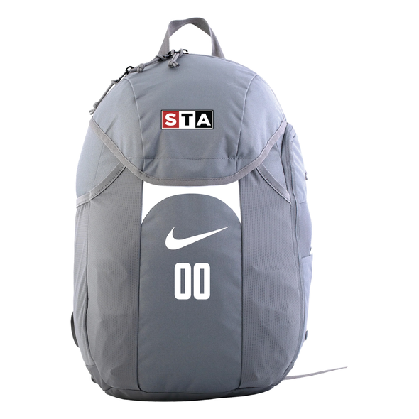 STA Mount Olive Premier Nike Academy Team Backpack 2.3  Grey