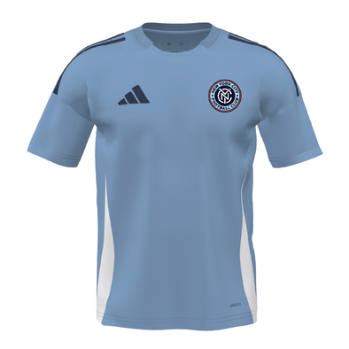 NYCFC Boys Select Tiro 24 Comp Custom Jersey Light Blue