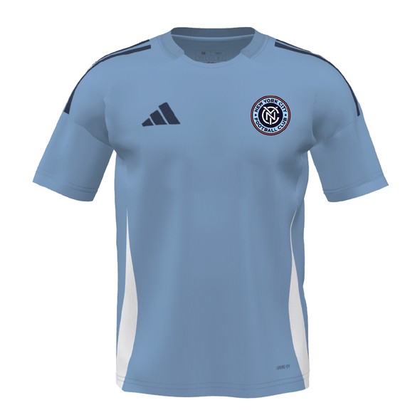 NYCFC Boys Select Tiro 24 Comp Custom Jersey Light Blue