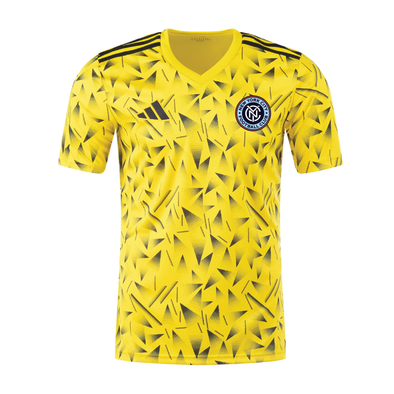 NYCFC Boys Select adidas Icon 25 Goalkeeper Jersey Yellow