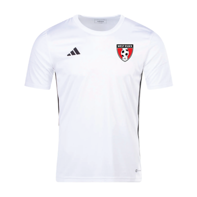 West Essex adidas Tabela 23 Jersey White