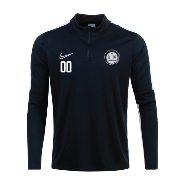 NJ14 Nike Academy 23 Drill Top Black/White