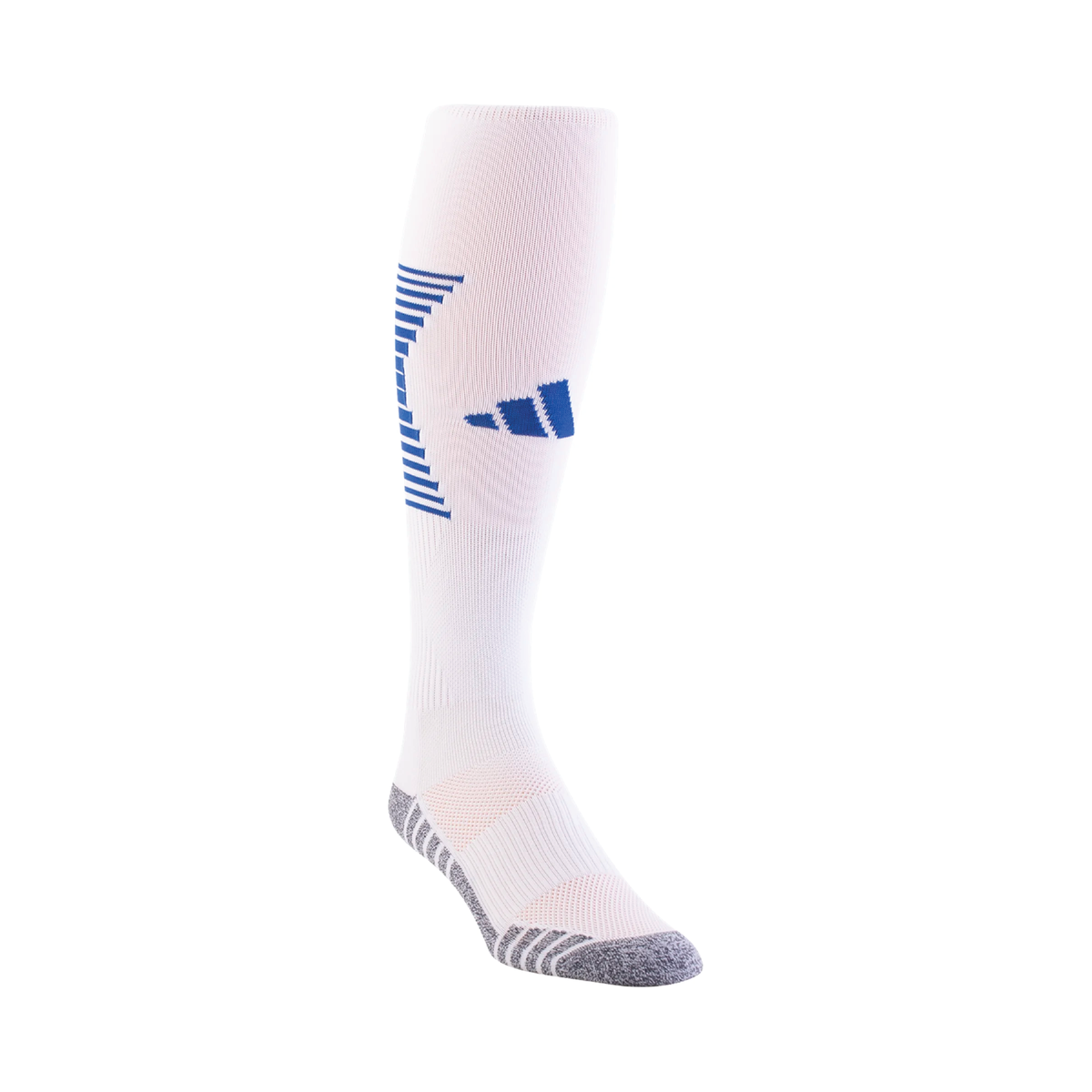 TSF Academy adidas Team Speed IV Sock White/Royal – Soccer Zone USA