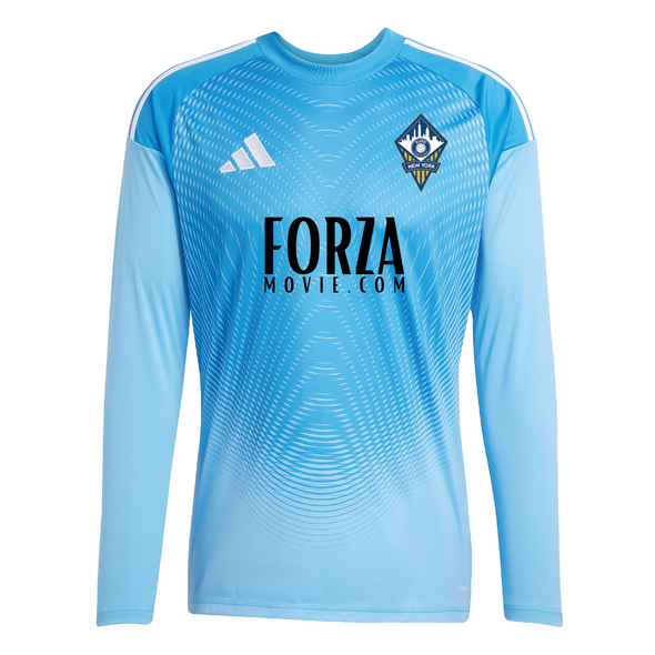 FA Euro New York adidas Tiro 24 LS Goalkeeper Jersey Light Blue