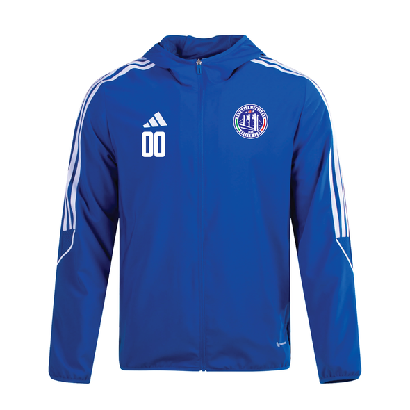 Brooklyn Italians adidas Tiro 23 Windbreaker Royal