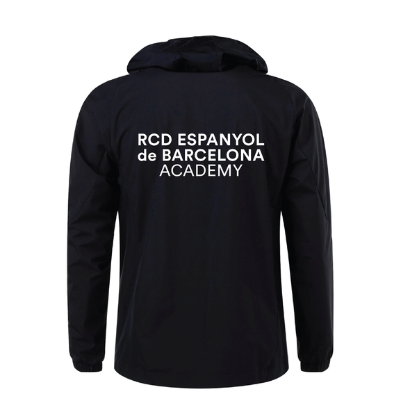 RCD Espanyol adidas Tiro 24 Comp All Weather Jacket Black