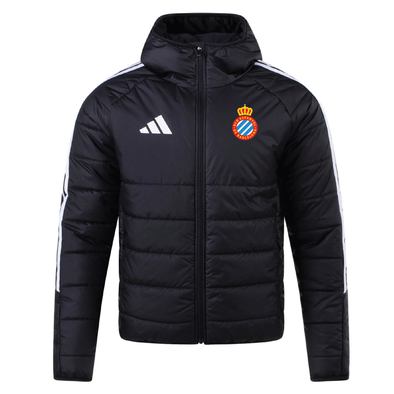 RCD Espanyol adidas Tiro 24 Winter Jacket Black