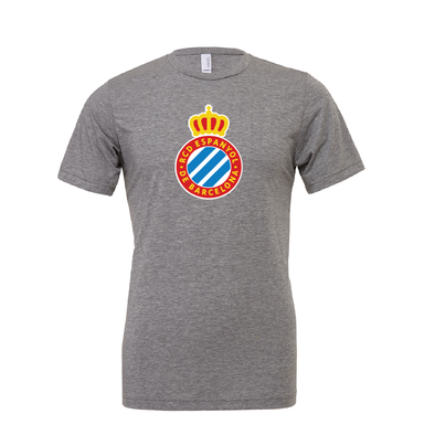 RCD Espanyol Bella + Canvas Short Sleeve Triblend T-Shirt Grey