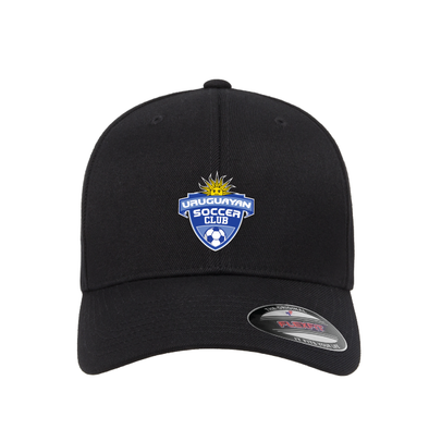 Uruguayan SC FAN Flexfit Wool Blend Fitted Cap Black