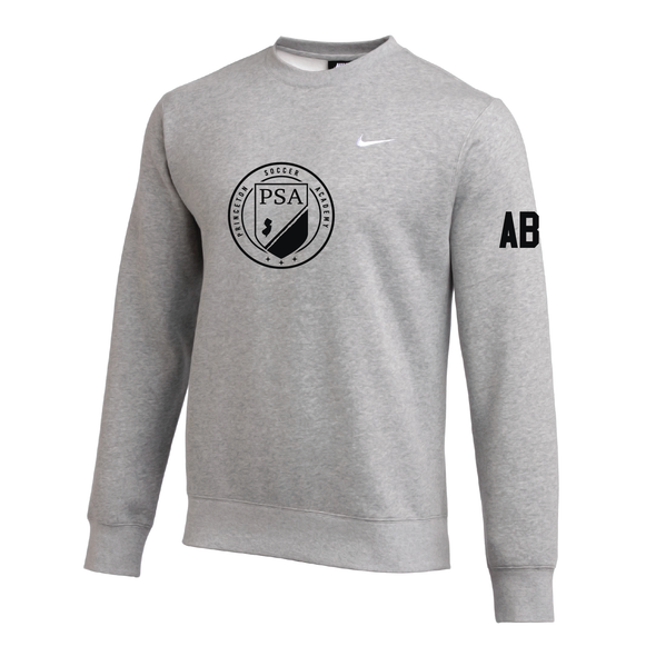 PSA Princeton Nike Team Club Fleece Sweatshirt Grey