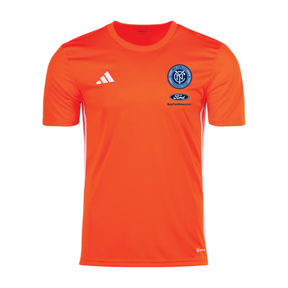 NYCFC Year-Round Program adidas Tabela 23 Jersey Orange