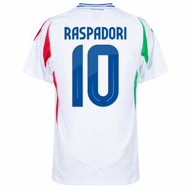 Men's Replica Adidas Raspadori Italy Away Jersey 2024