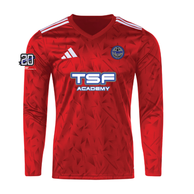 TSF Academy adidas Icon 25 LS Goalkeeper Match Jersey Red