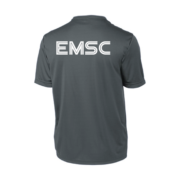 EMSC Uruguayan Athletico Sport Tek Warm-Up Poly Tee Iron Grey