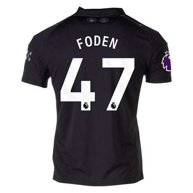 Kid's Replica Puma Foden Manchester City Away Jersey 25/26