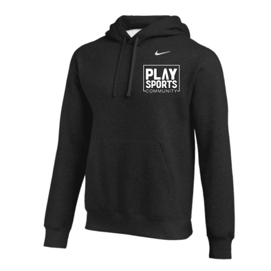 Play Sports Community FAN Nike Club Hoodie Black