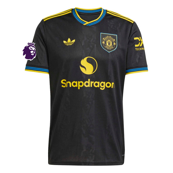 Kid's Replica adidas B.Fernandes Manchester United Third Jersey 25/26