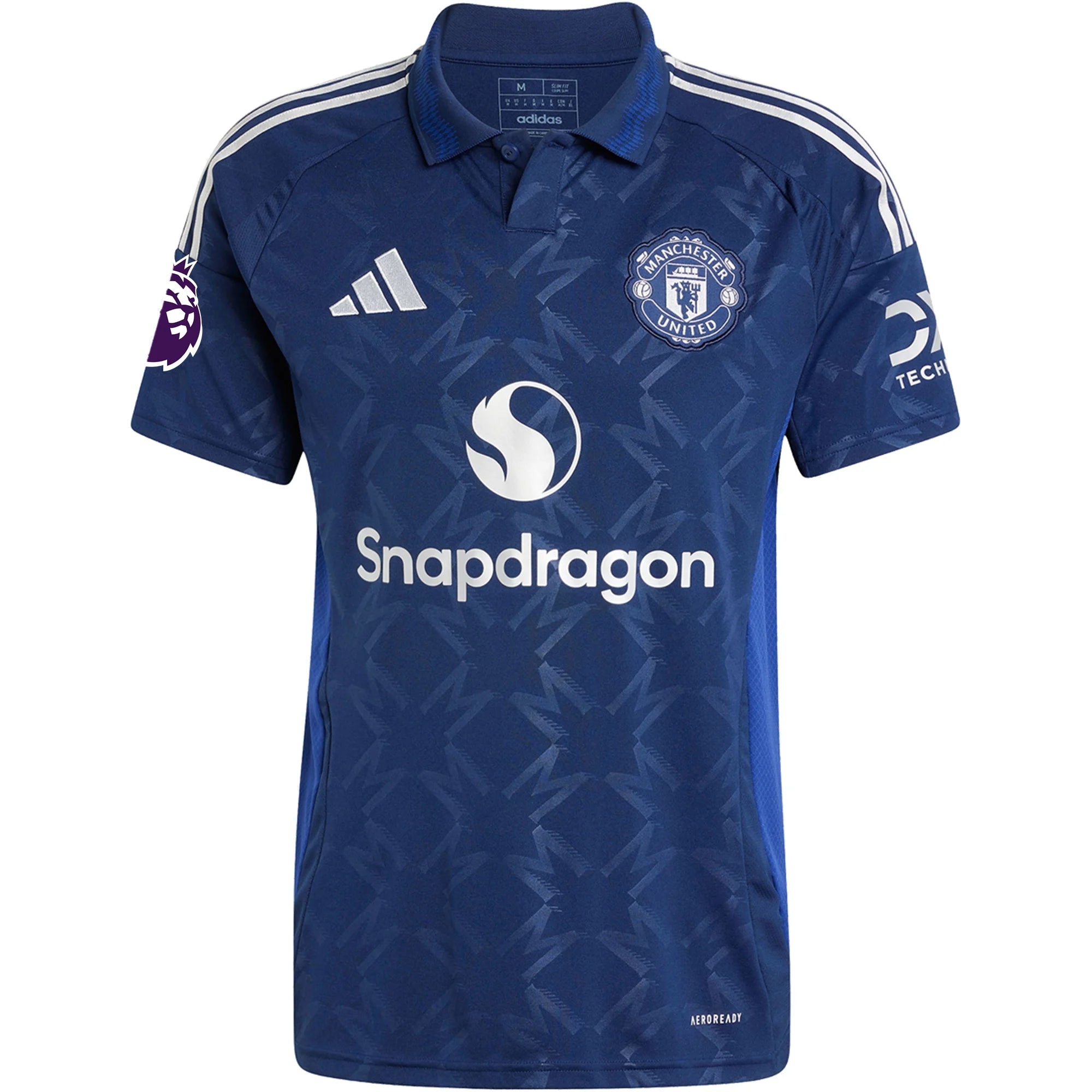 Men's Replica adidas Mainoo Manchester United Away Jersey 24/25