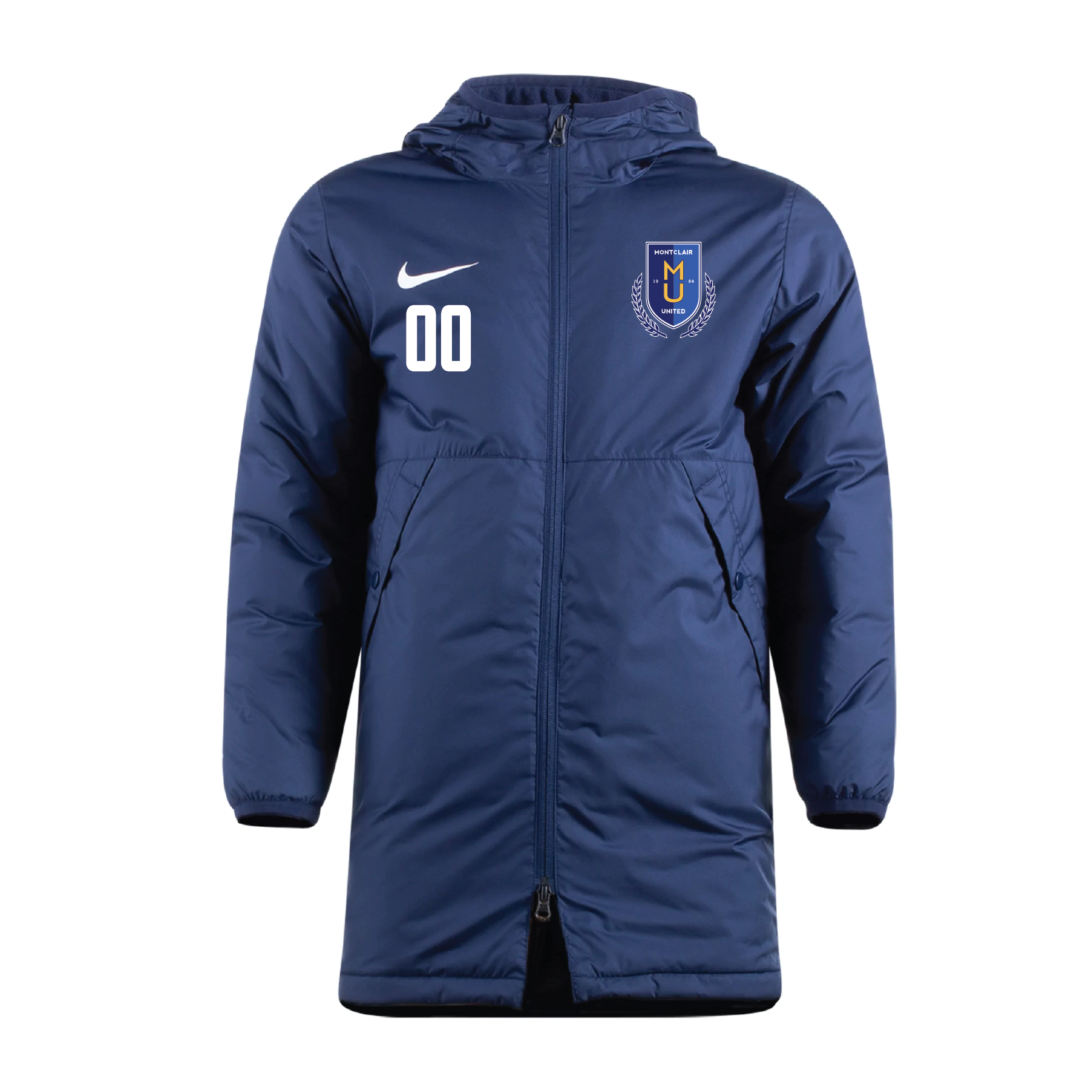 Nike soccer top winter coat