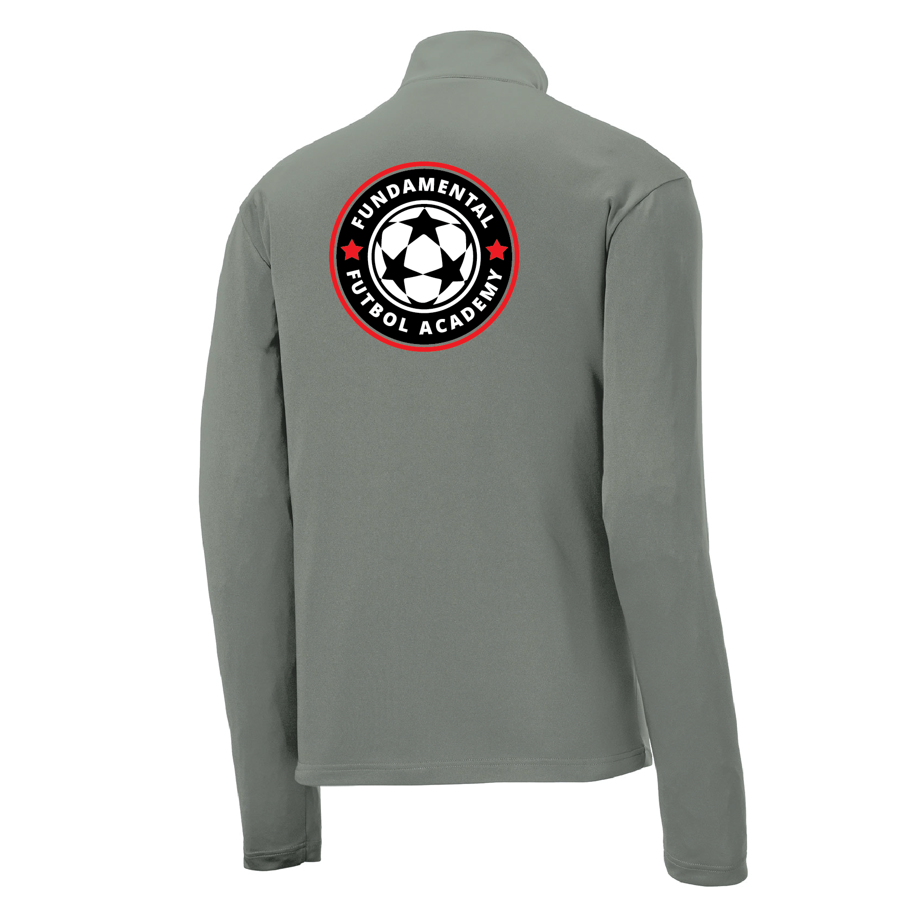 Fundamental Sport-Tek 1/4 Zip Top Grey – Soccer Zone USA