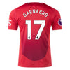 Men's Authentic adidas Garnacho Manchester United Home Jersey 24/25