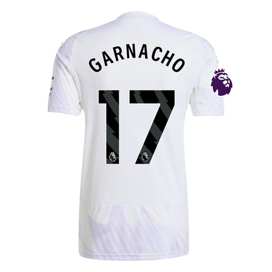 Kid's Replica adidas Garnacho Manchester United Away Jersey 25/26