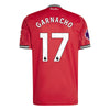 Kid's Replica adidas Garnacho Manchester United Home Jersey 25/26