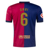 Men's Replica Nike Gavi Barcelona Home Jersey 24/25