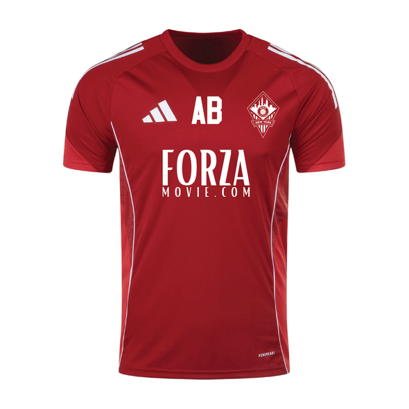 FA Euro New York MLS Next adidas Tiro 24 Comp Training Jersey Red