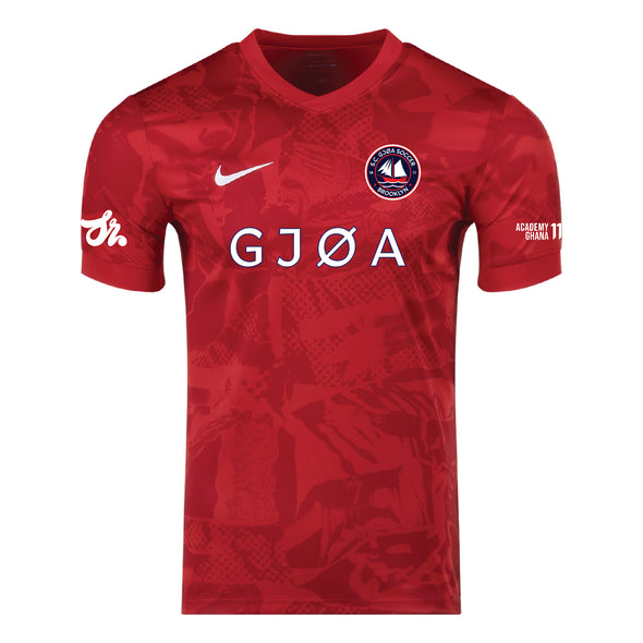 SC GJOA Nike Precision VII Match Jersey Red