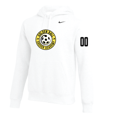 Golden Ball (Supporter) Nike Club Hoodie White