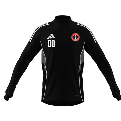 Glen Ridge SC adidas Tiro 25 Comp Training Top Black