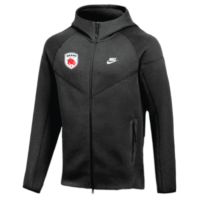 Grand Mustangs Nike Tech Fleece FZ Windrunner Black