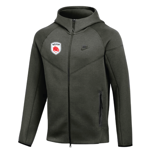 Grand Mustangs Nike Tech Fleece FZ Windrunner Anthracite