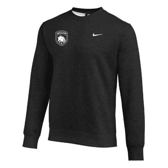Grand Mustangs Nike Team Club Fleece Sweatshirt -Black