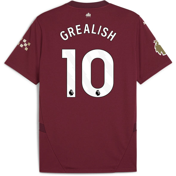 Men's Replica Puma Grealish Manchester City Third Jersey 24/25