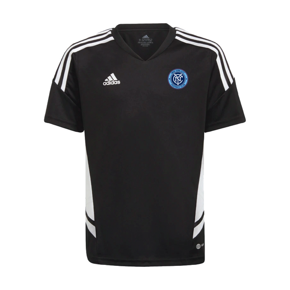 NYCFC Coaches adidas Condivo 22 Jersey Black