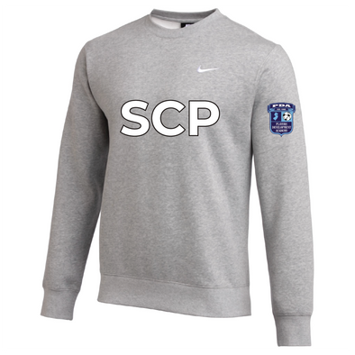 PDA-SCP ECRL (Transfer) Nike Team Club Fleece Sweatshirt Grey