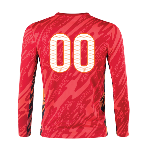 PSA Princeton Nike Gardien V Goalkeeper Jersey LS Red