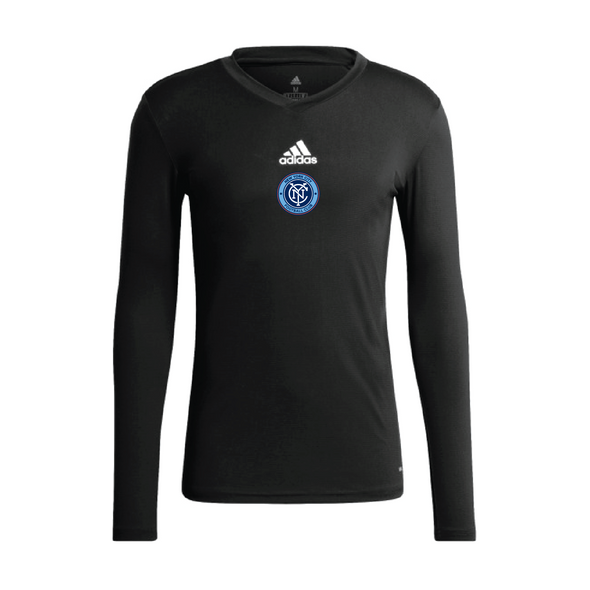 NYCFC Coaches adidas Base Compression Tee Black