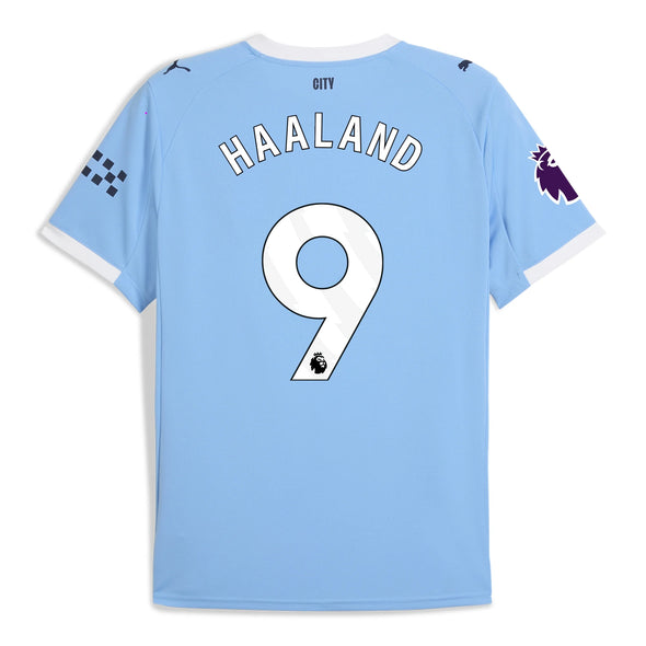 Kid's Replica Puma Haaland Manchester City Home Jersey 25/26