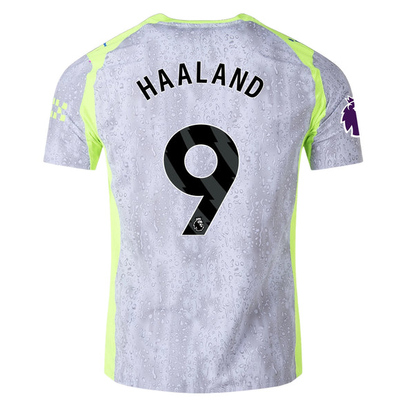 Men's Authentic Puma Haaland Manchester City Third Jersey 25/26