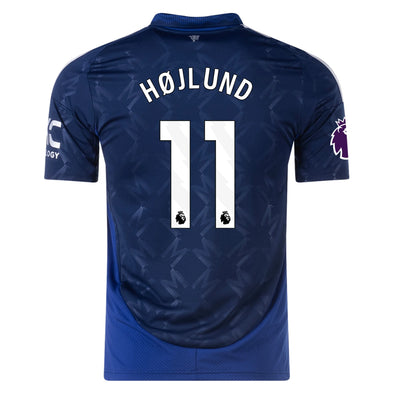 Men's Replica adidas Hojlund Manchester United Away Jersey 24/25