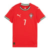 Women's Replica Puma Ronaldo Portugal Home Jersey 2025