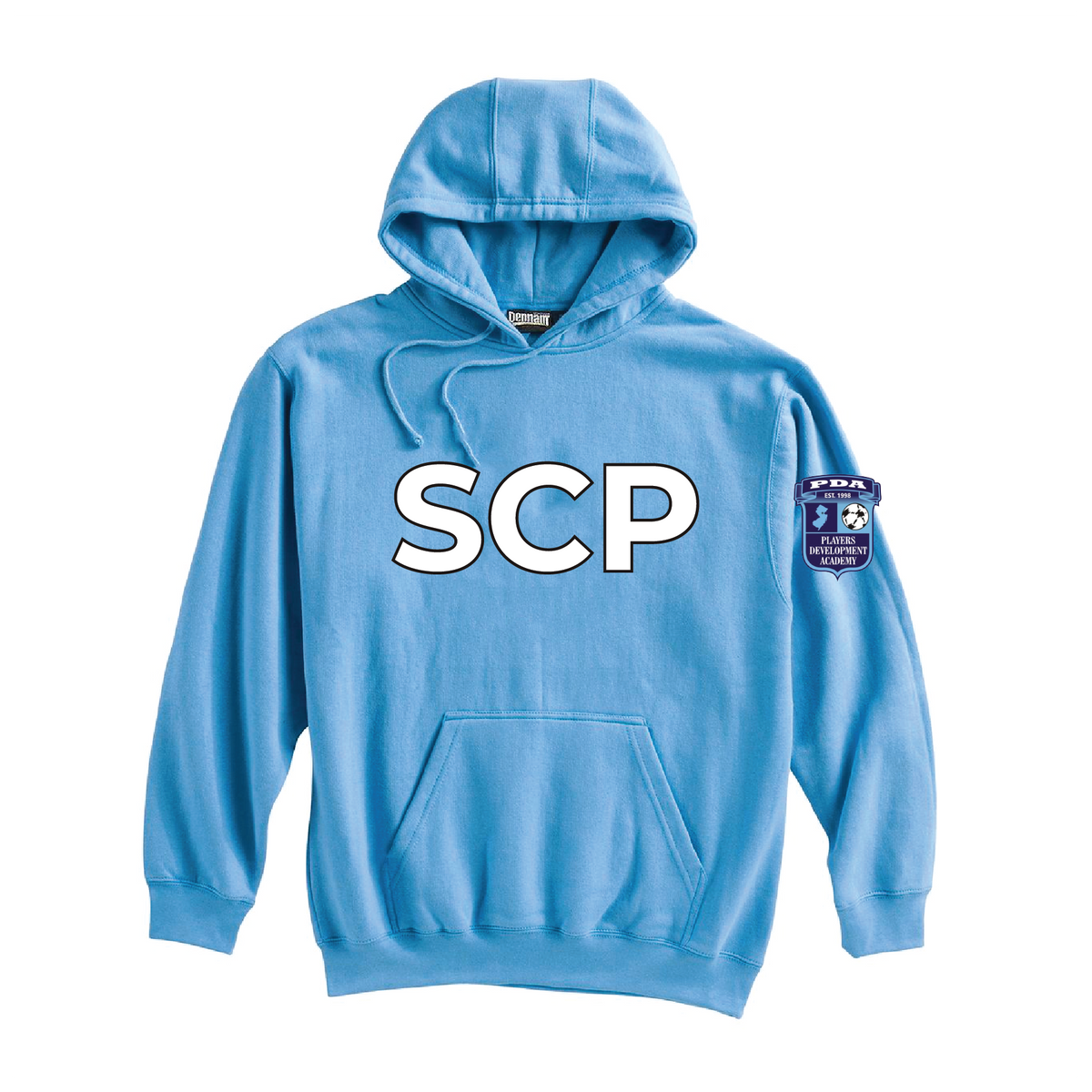 PDA-SCP (Transfer) Pennant Super 10 Hoodie Carolina Blue – Soccer Zone USA