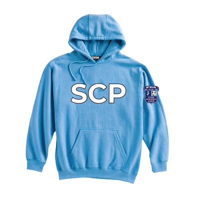 PDA-SCP (Transfer) Pennant Super 10 Hoodie Carolina Blue