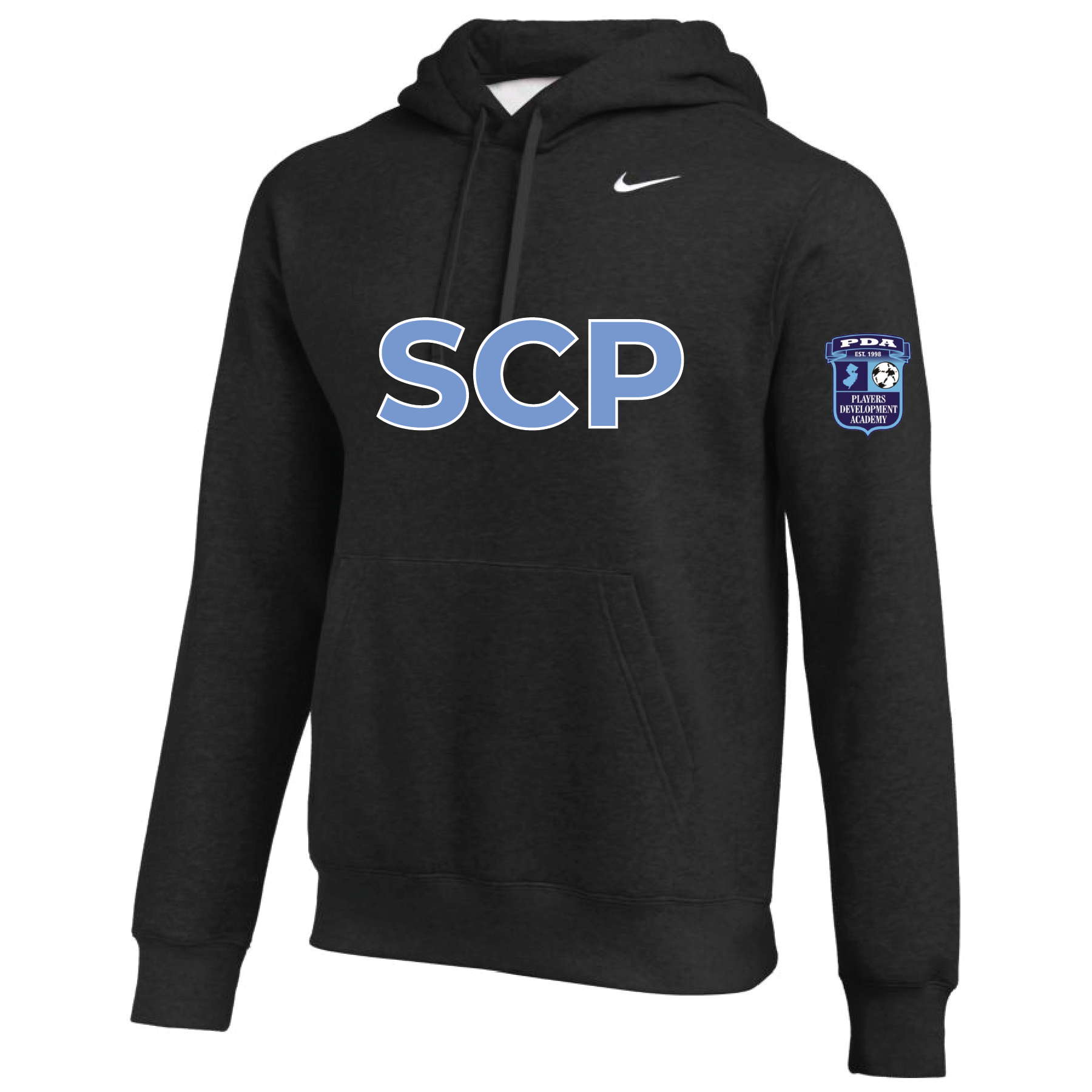 PDA-SCP (Transfer) Nike Club Hoodie Black – Soccer Zone USA